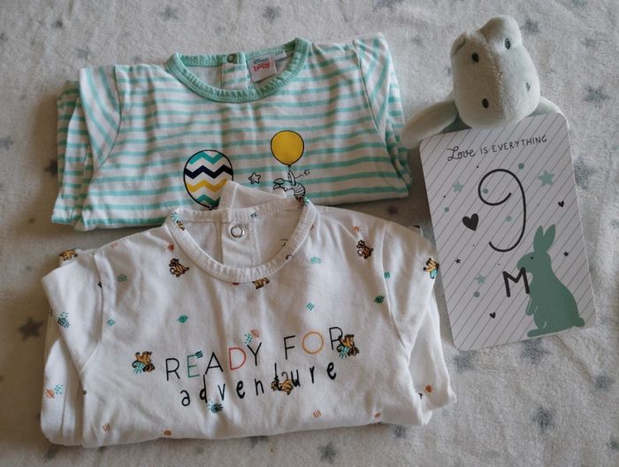 Duo de grenouillères Disney fine