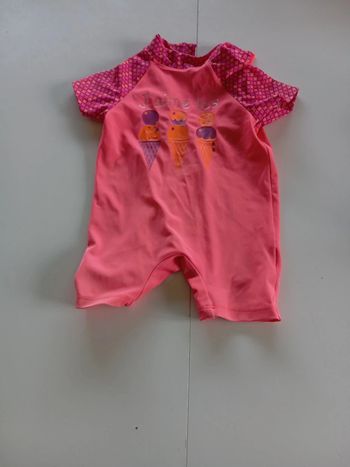 Maillot anti-UV taille 18 mois orchestra