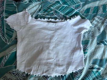 Neuf - croc-top blanc Primark - Taille L