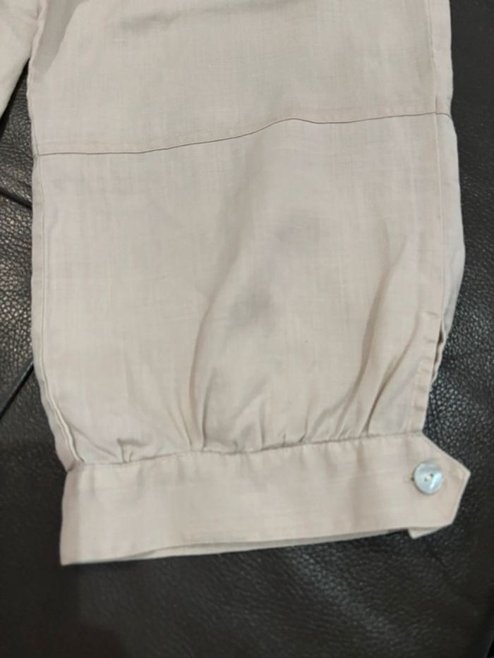 Pantacourt en lin taille XXL - photo numéro 3