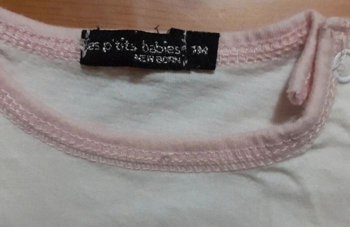 Lot 4 vêtements chauds fille taille 1 mois - photo numéro 8