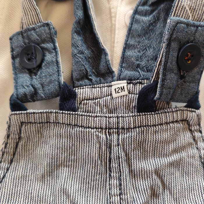 Salopette short et polo - photo numéro 2