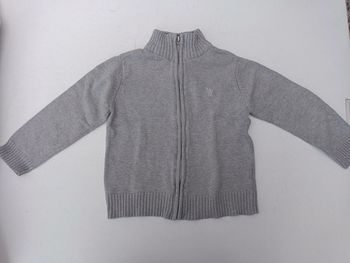 Gilet zippé enfant 5ans