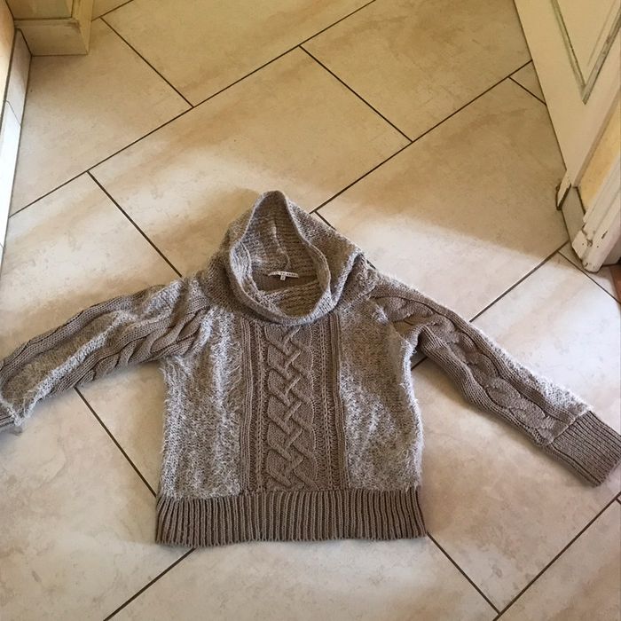 Pull col boule