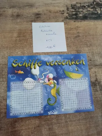 Feuille Diddl édition bataille navale 1 1,00€
