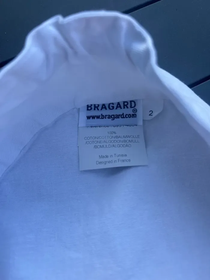 Calot de cuisine taille2 bragard  neuf - photo numéro 2