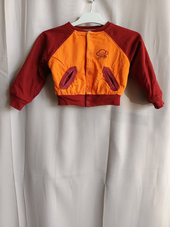 Gilet veste réversible garçon 2 ans Marèse - photo numéro 6