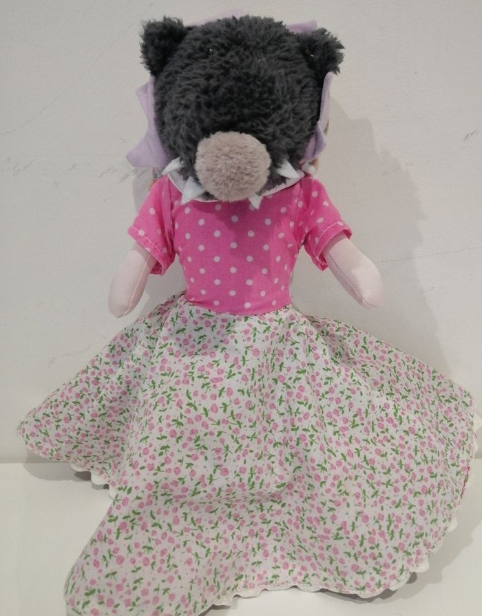 Le petit chaperon rouge poupée réversible - photo numéro 5