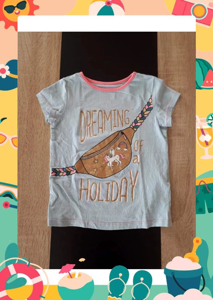 Pyjama 2 pièces été 5 ans à paillettes - photo numéro 3