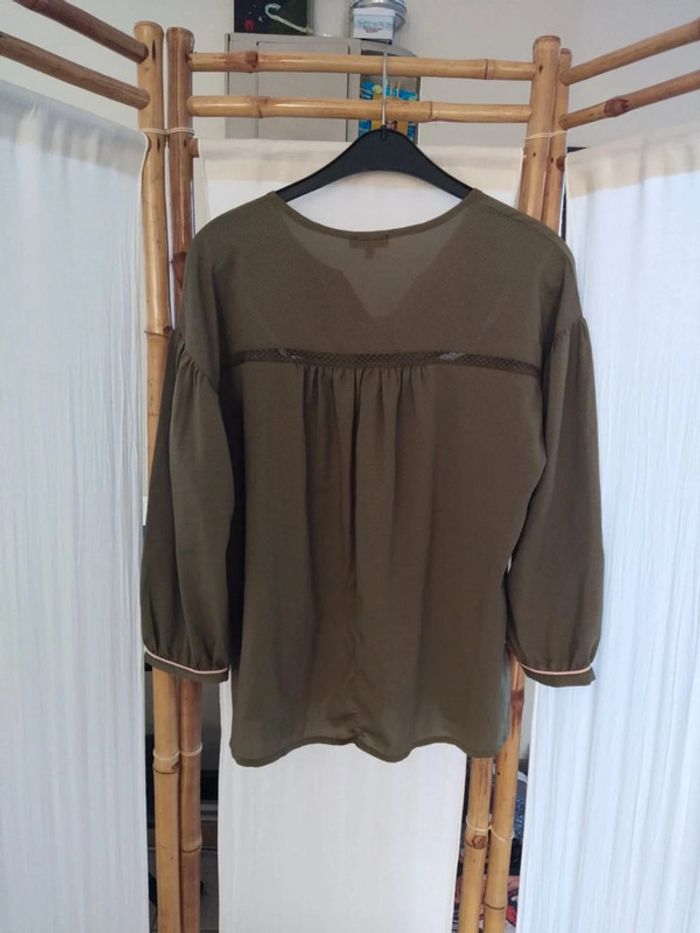 Chemise légère Darjeeling kaki taille 42 - photo numéro 3