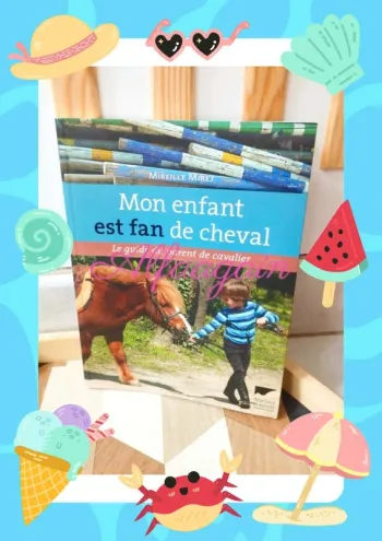 Livre mon enfant est fan de cheval