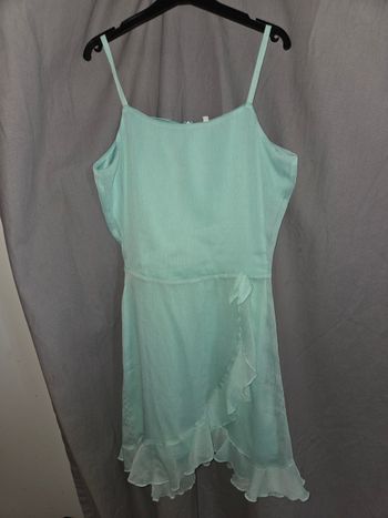 Robe a bretelles ete menthe