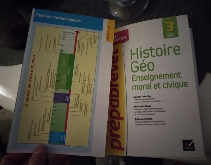 Livre "Prépabrevet" Histoire-Géo et Emc tout le programme 320 pages 3e Hatier neuf - photo numéro 7