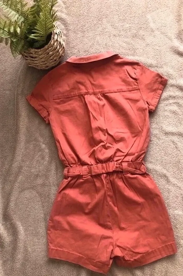 Combinaison short marron rouille Kiabi - photo numéro 3