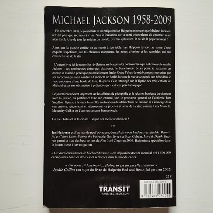 MICHAEL JACKSON - Les dernières années - LIVRE (occasion) - photo numéro 2