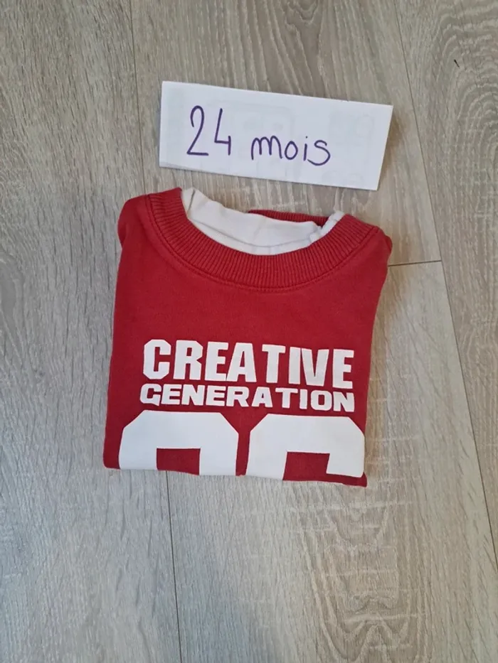 T-shirt manches longues 24 mois - photo numéro 3
