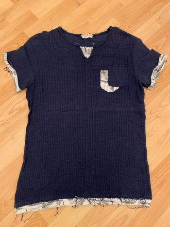 Te shirt marine taille L