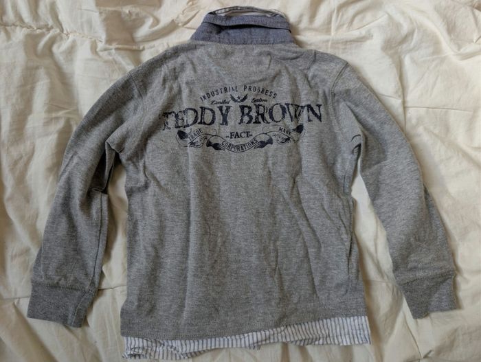 Pull gris - photo numéro 2