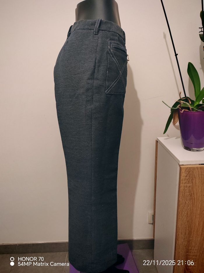 Pantalon vintage en jeans - photo numéro 3