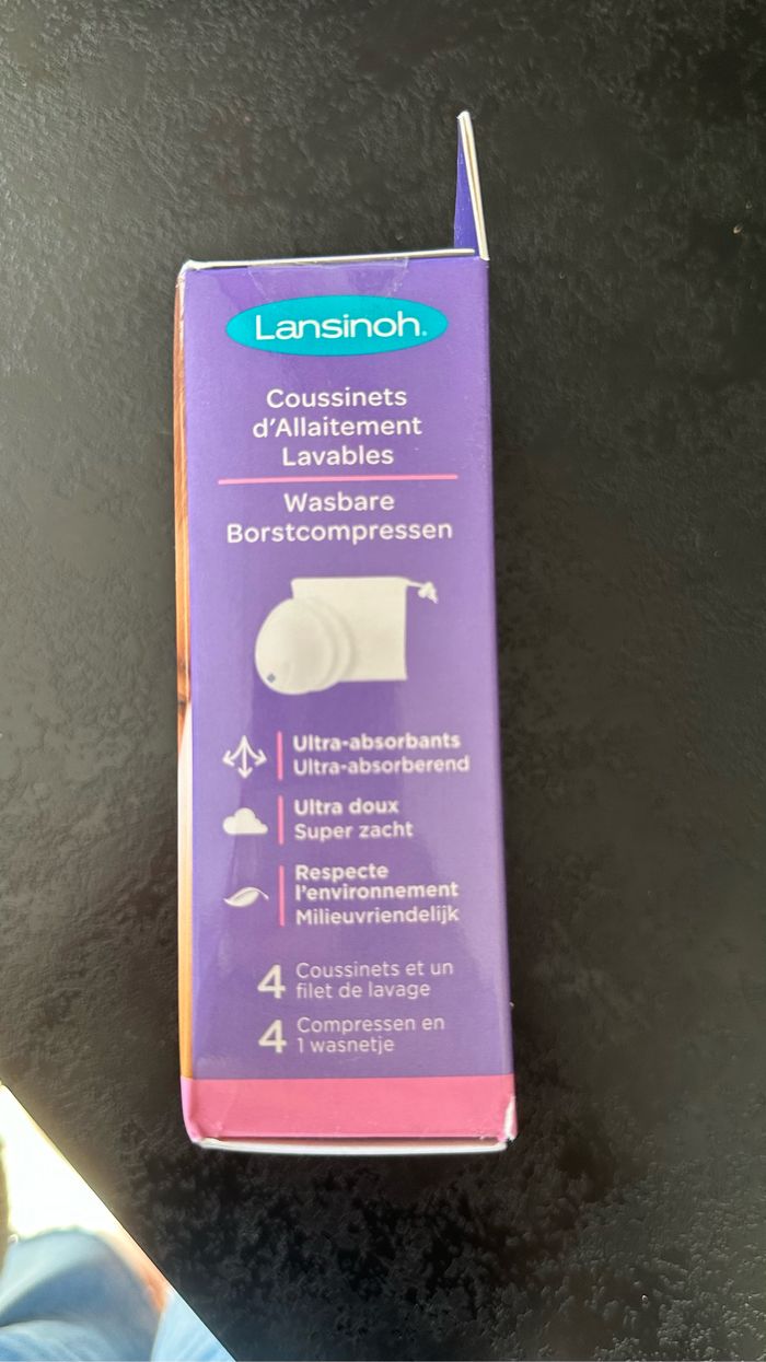 Coussinets lavables lansinoh - photo numéro 2