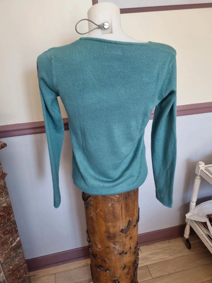 Pull col V taille L - photo numéro 5