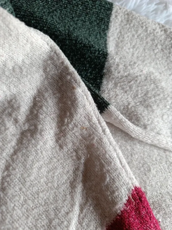 Pull long rayé à manches raglants T. XL - 46 / 48 Esmara - photo numéro 10
