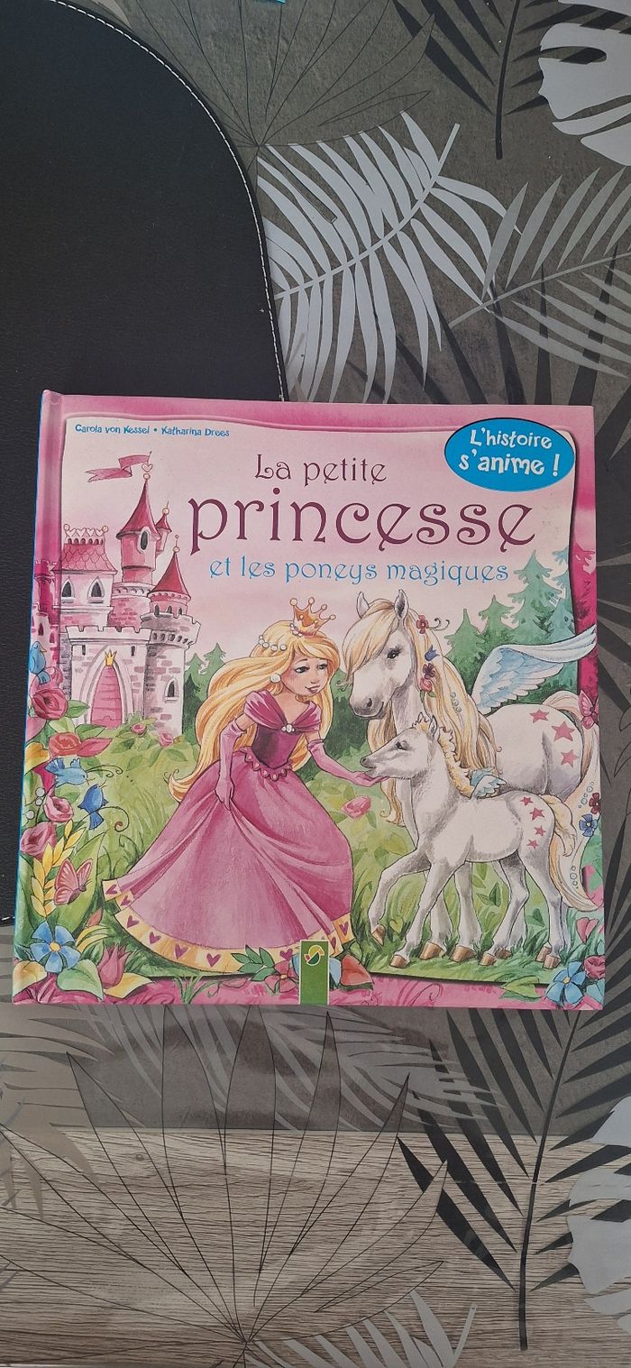Livre la petite princesse et les poneys magique
