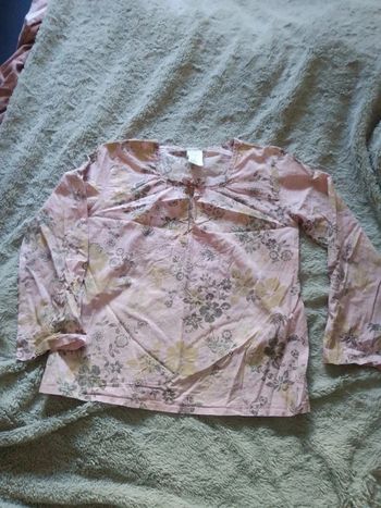 Blouse légère  fille 10 ans