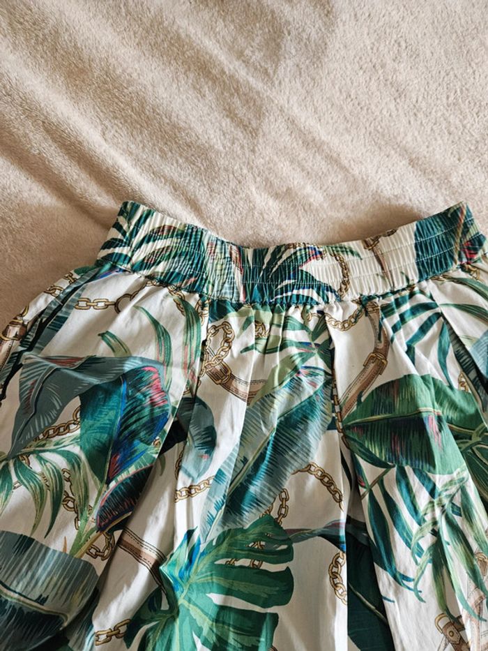 Jupe pin-up imprimé jungle/foulard Camaieu - photo numéro 4