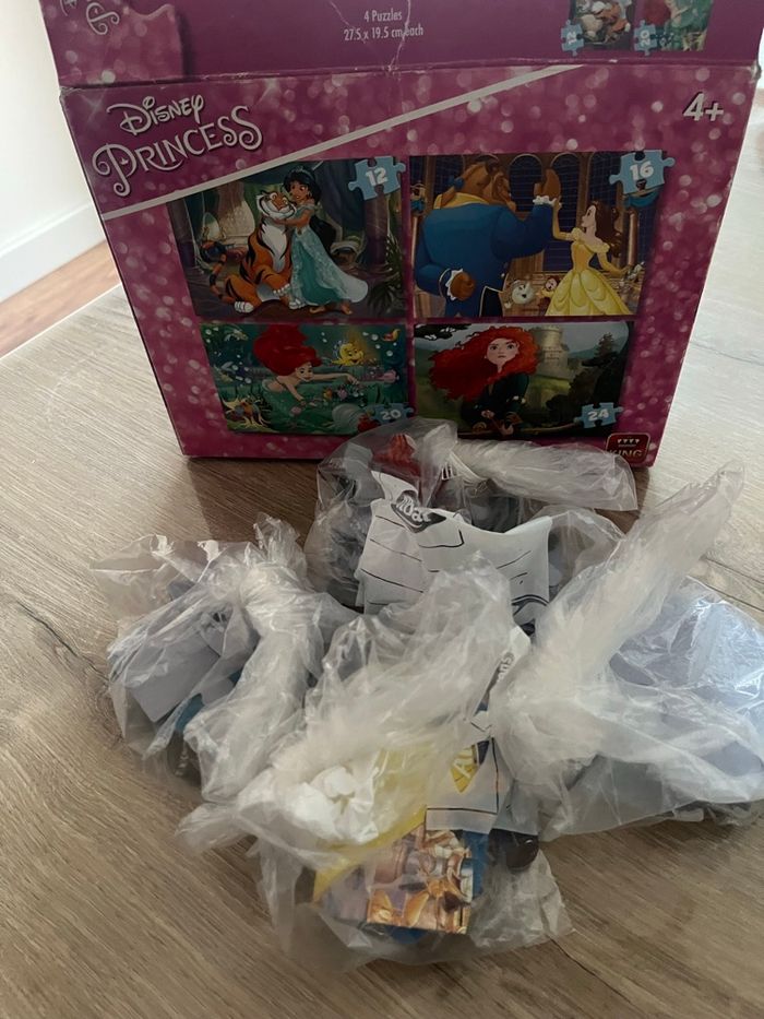Puzzles princesses Disney - photo numéro 3
