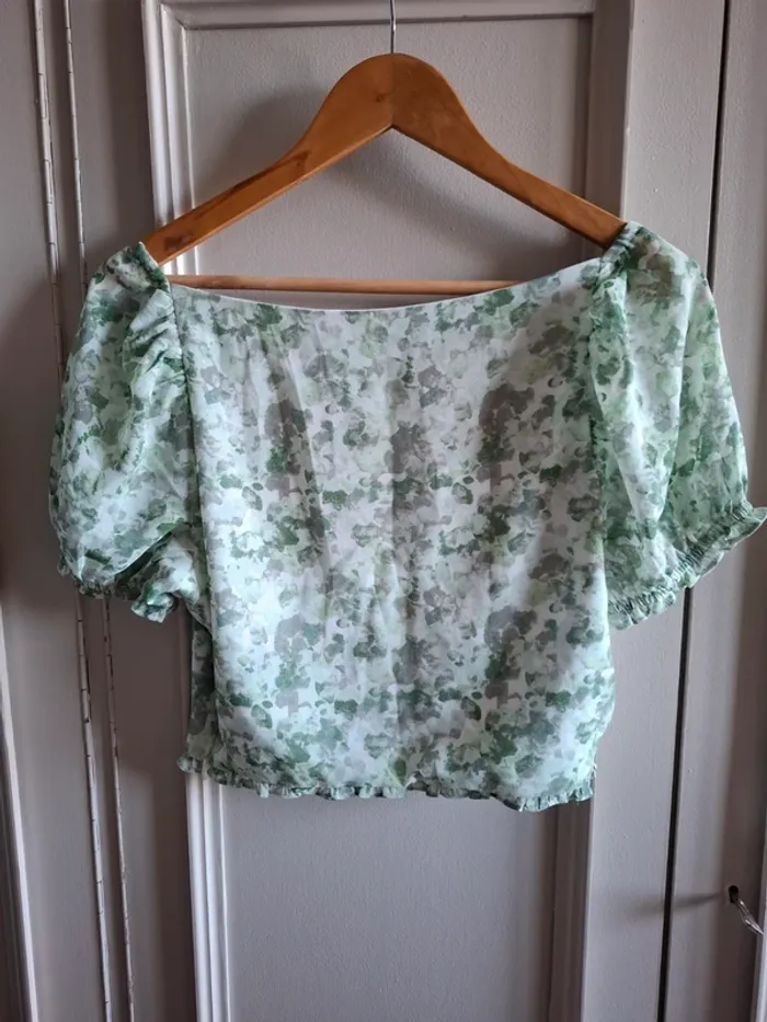 Blouse à lacets Nakd - photo numéro 2