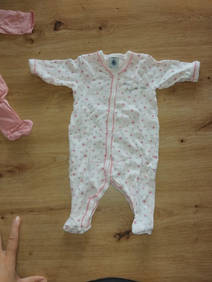 2 pyjamas léger taille naissance - photo numéro 2