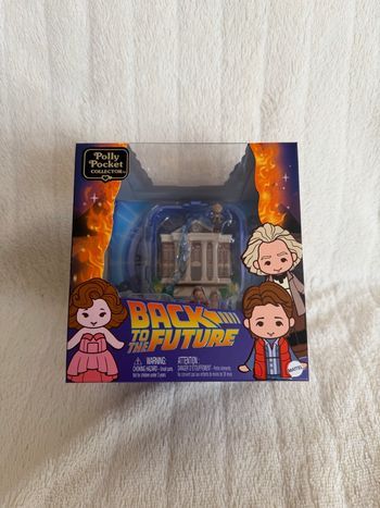 Polly pocket retour vers le futur / back to the future neuf en boite scellée Mattel