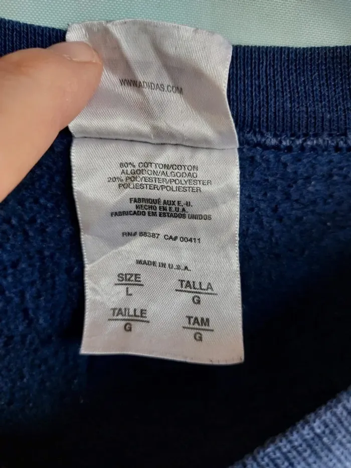 Sweat Adidas Taille L - photo numéro 4