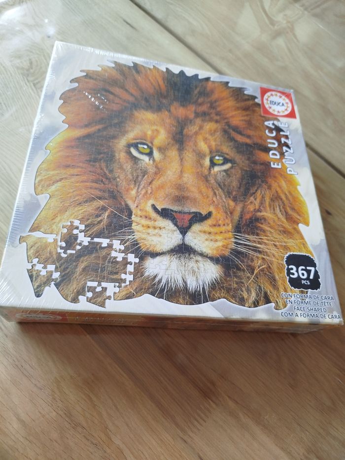 Puzzle tête de lion
