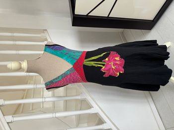 Robe Desigual noire et multicolore