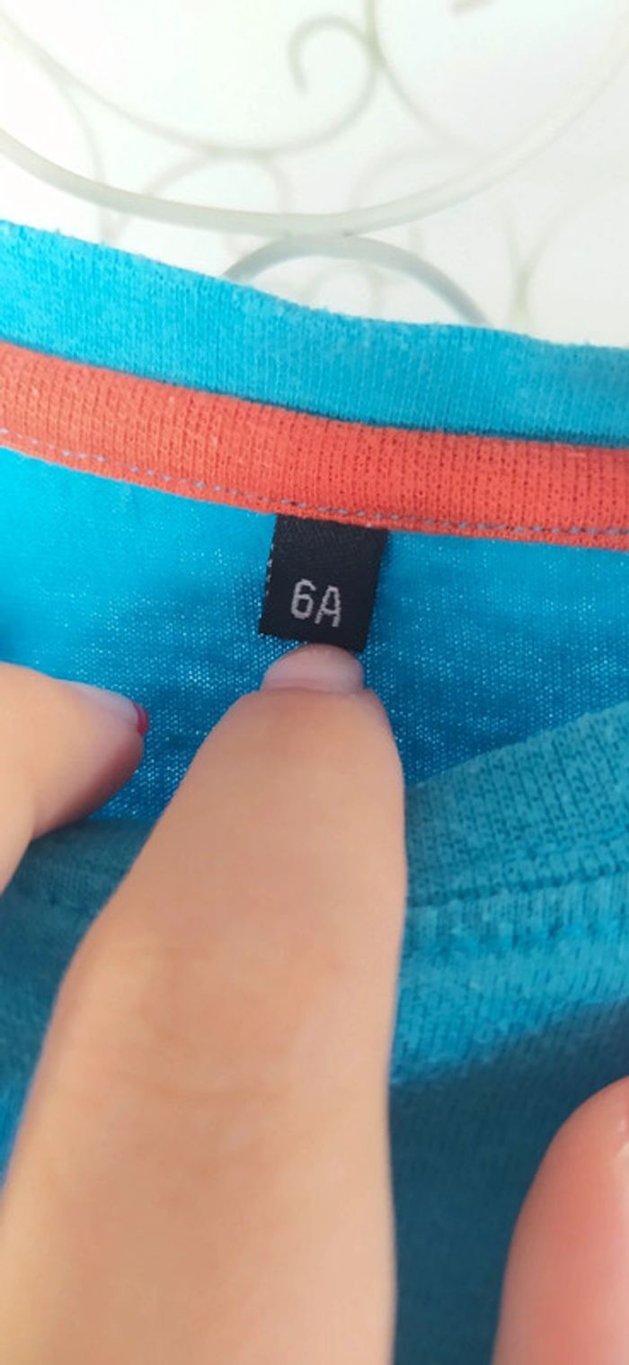 T-shirt rayé 6 ans - photo numéro 3