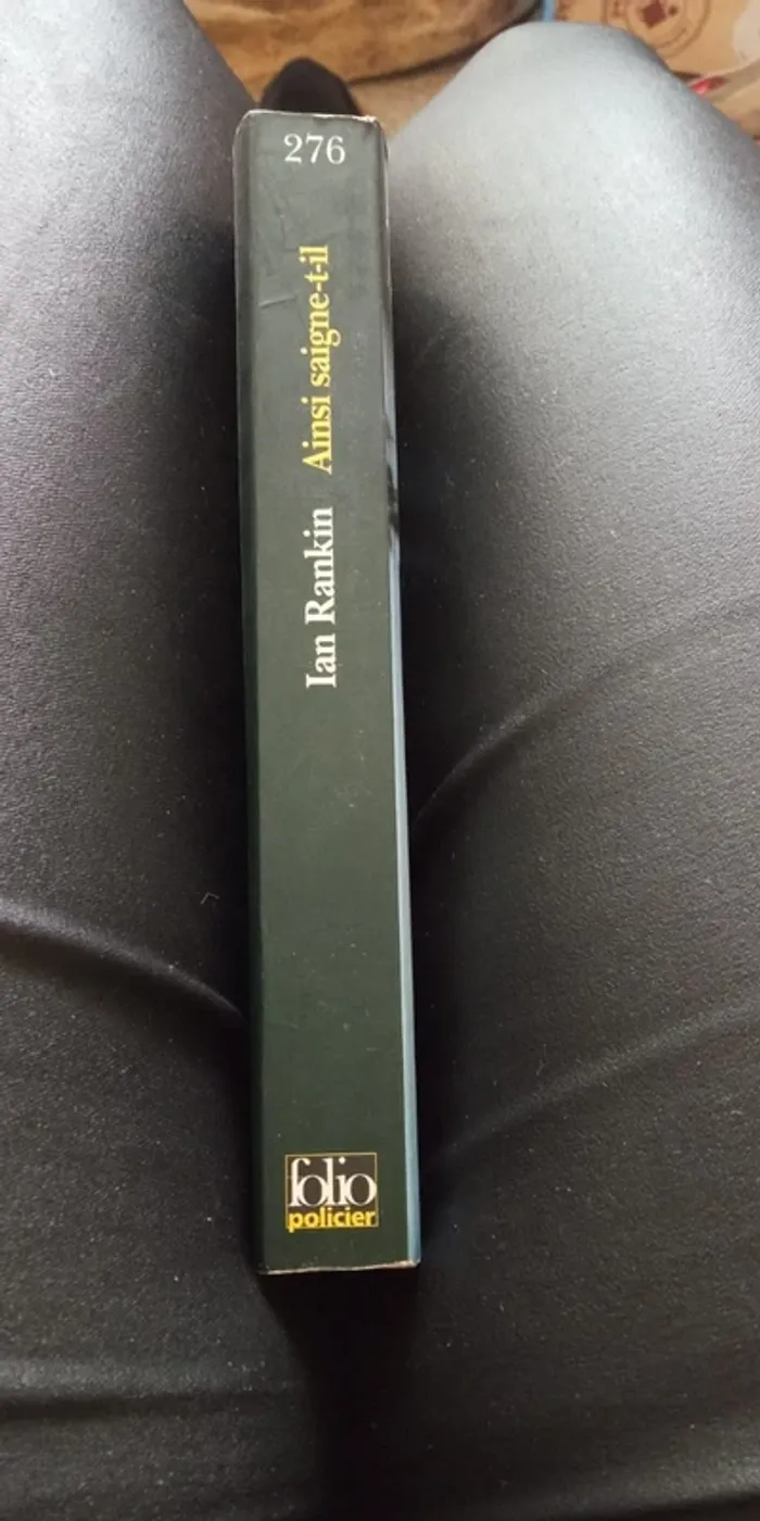 Livre "ainsi saigne t'il" 🔄 - photo numéro 3