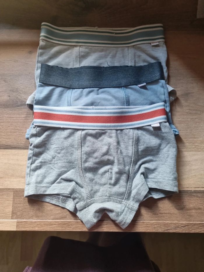 3 caleçons 2 ans