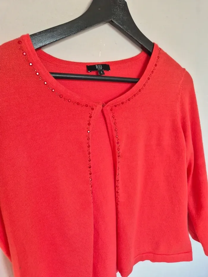 Cardigan gilet jacqueline riu taille 1 - photo numéro 4