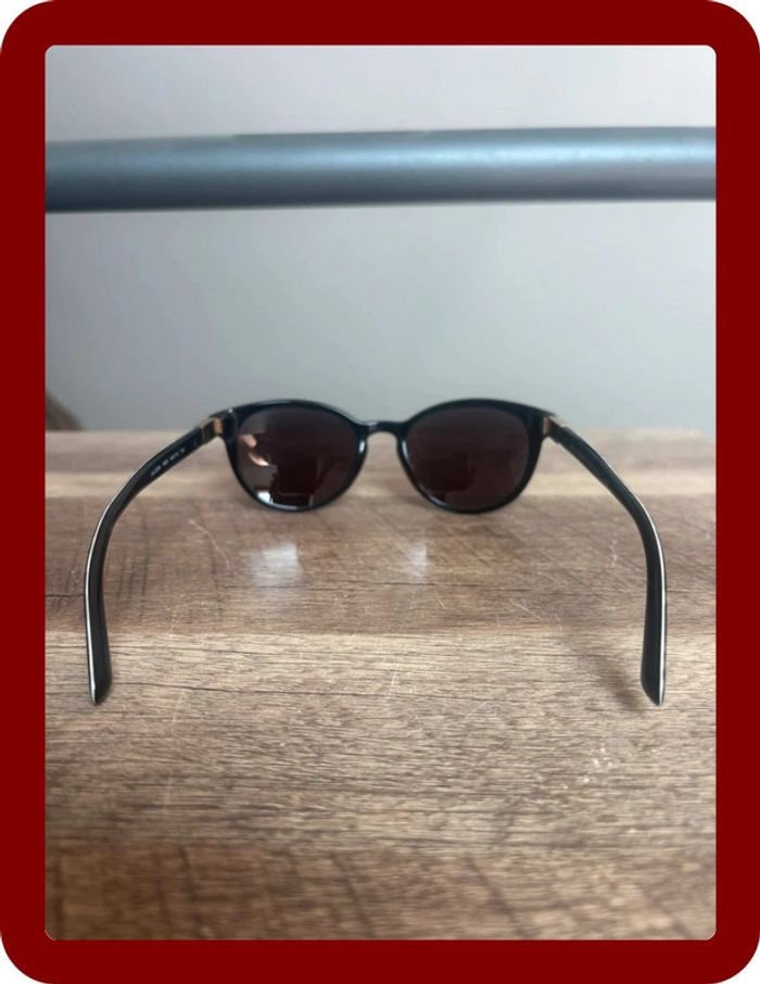Lunette de soleil Dolce&Gabanna logo doré et motif jaguar/panthère - photo numéro 9