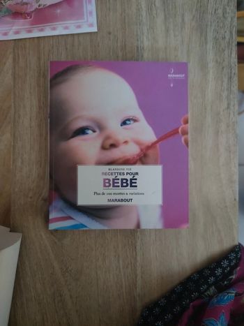 Livre recettes bébé