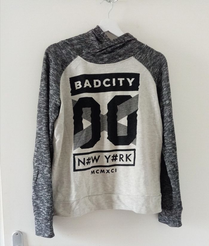 Sweet shirt imprimer, a capuche~bad city, New york🌃