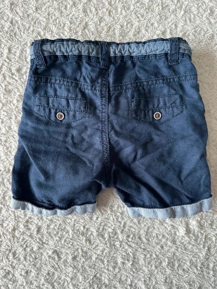 Short en jeans gemo T24 mois - photo numéro 3
