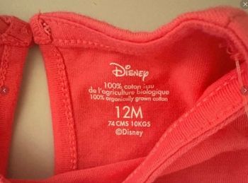 Body Disney Minnie 12 mois