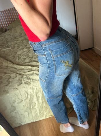 Bas avec coutures apparentes 