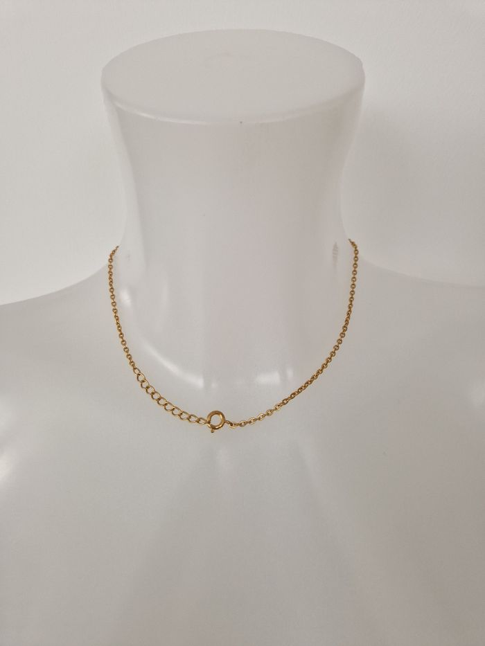 Collier doré prénom Anne - photo numéro 4