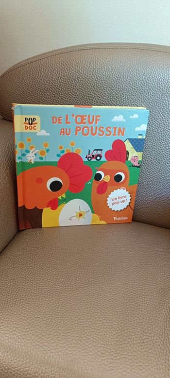 Livre de l'oeuf au poussin poule