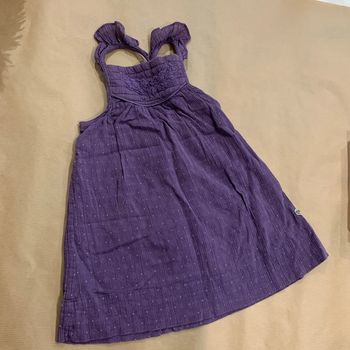 Robe été  fine violette
