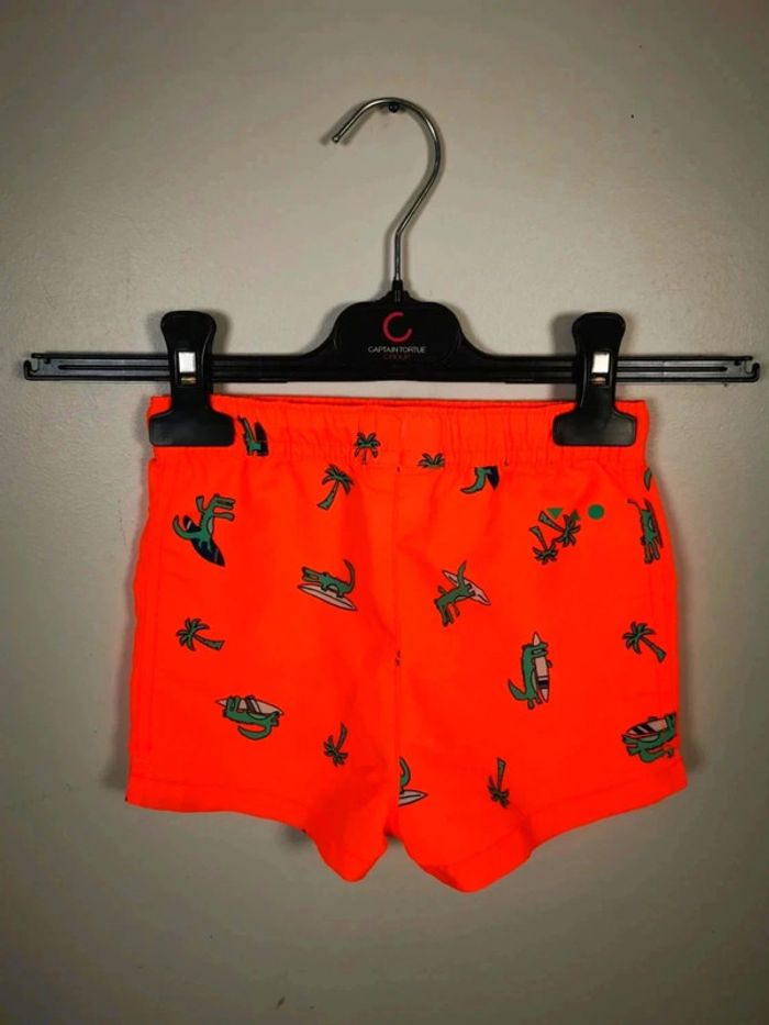 C30 short de bain orange Tape à l'œil 23 mois - photo numéro 2